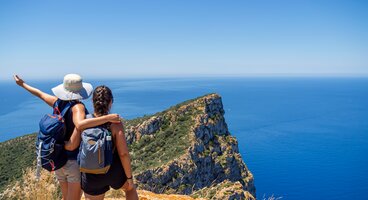 Walking from Port de Soller, Mallorca